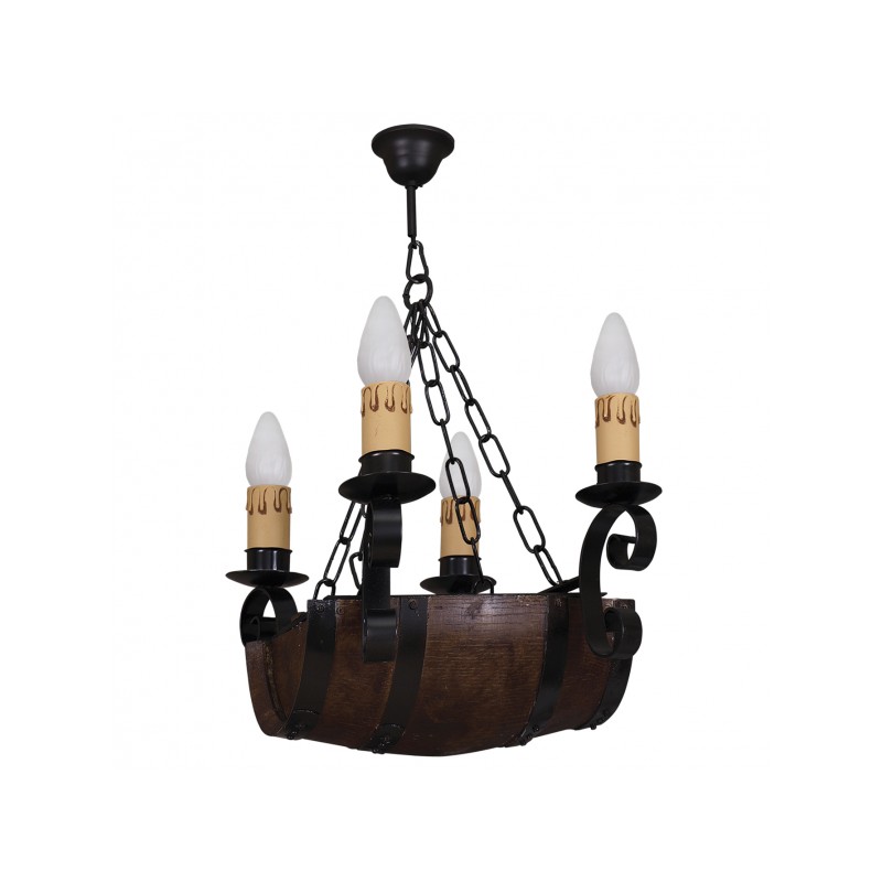 Lámpara Barril 4 x E27 Fabrilamp